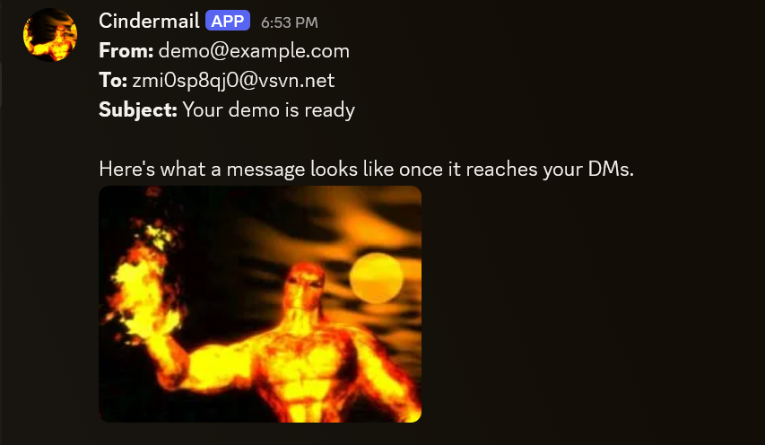 Example delivery